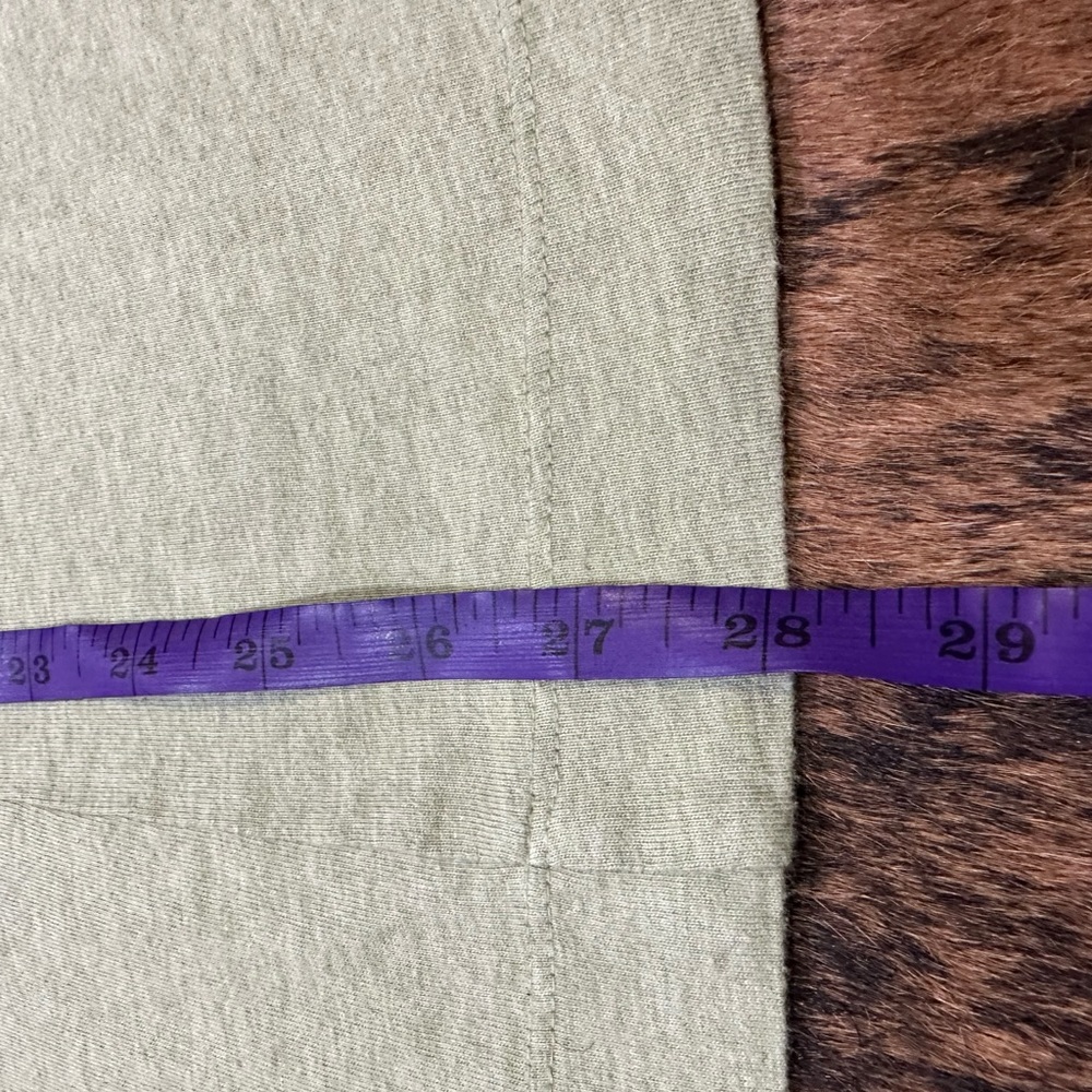 Size Medium Pure Jill cowl-neck seamed tunic pale green with drawstring - Picture 6 of 8